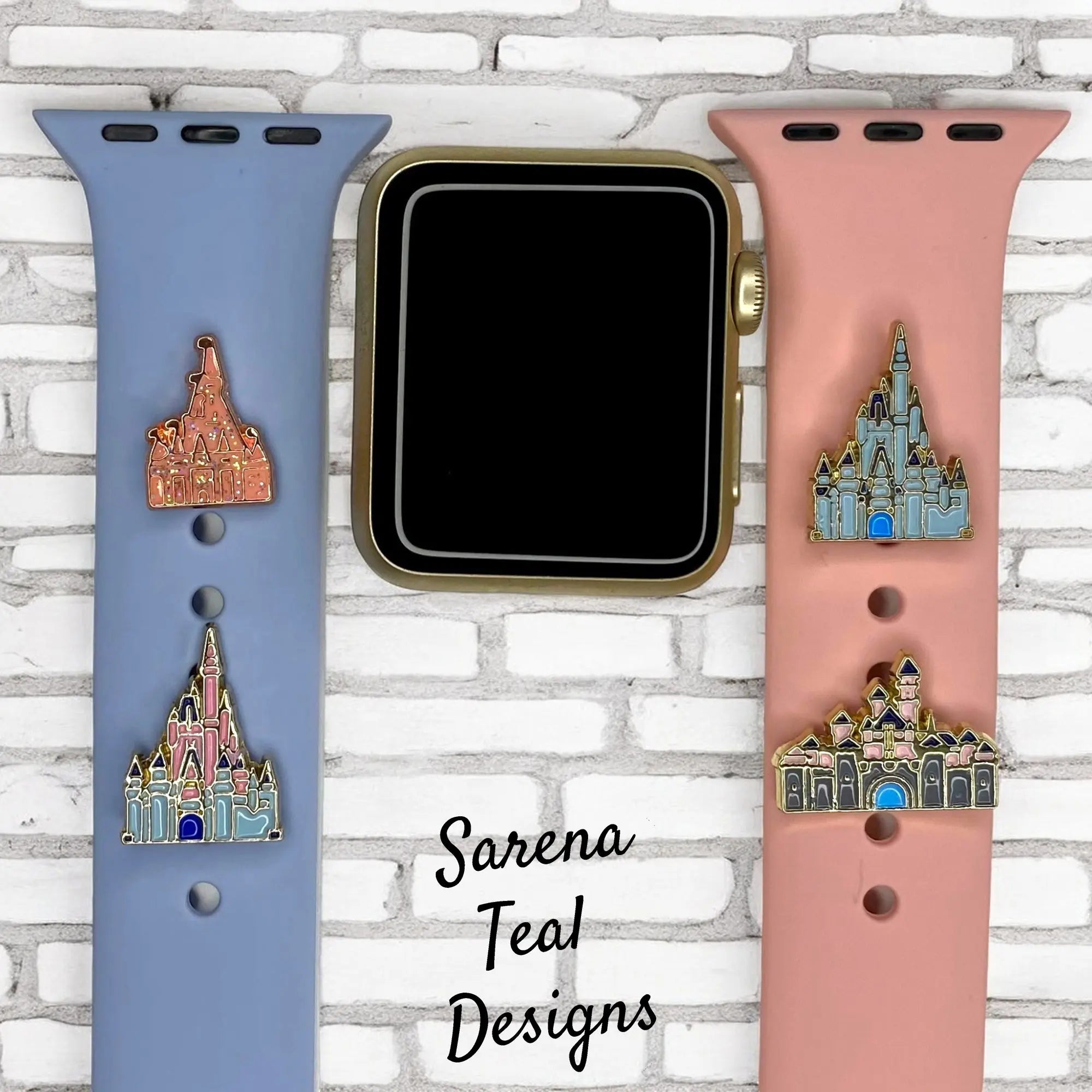 Disney Castle Watch Band Charm - SarenaTealDesigns