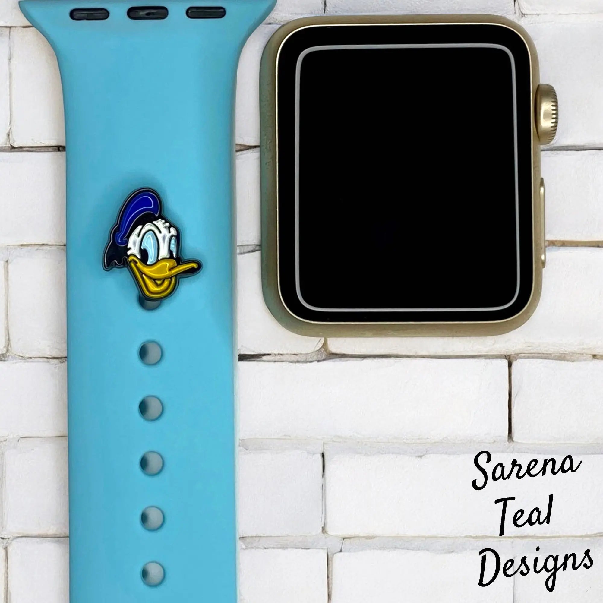 Donald Duck Watch Band Charm - SarenaTealDesigns