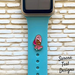 Little Curious Oyster Watch Band Charm - SarenaTealDesigns