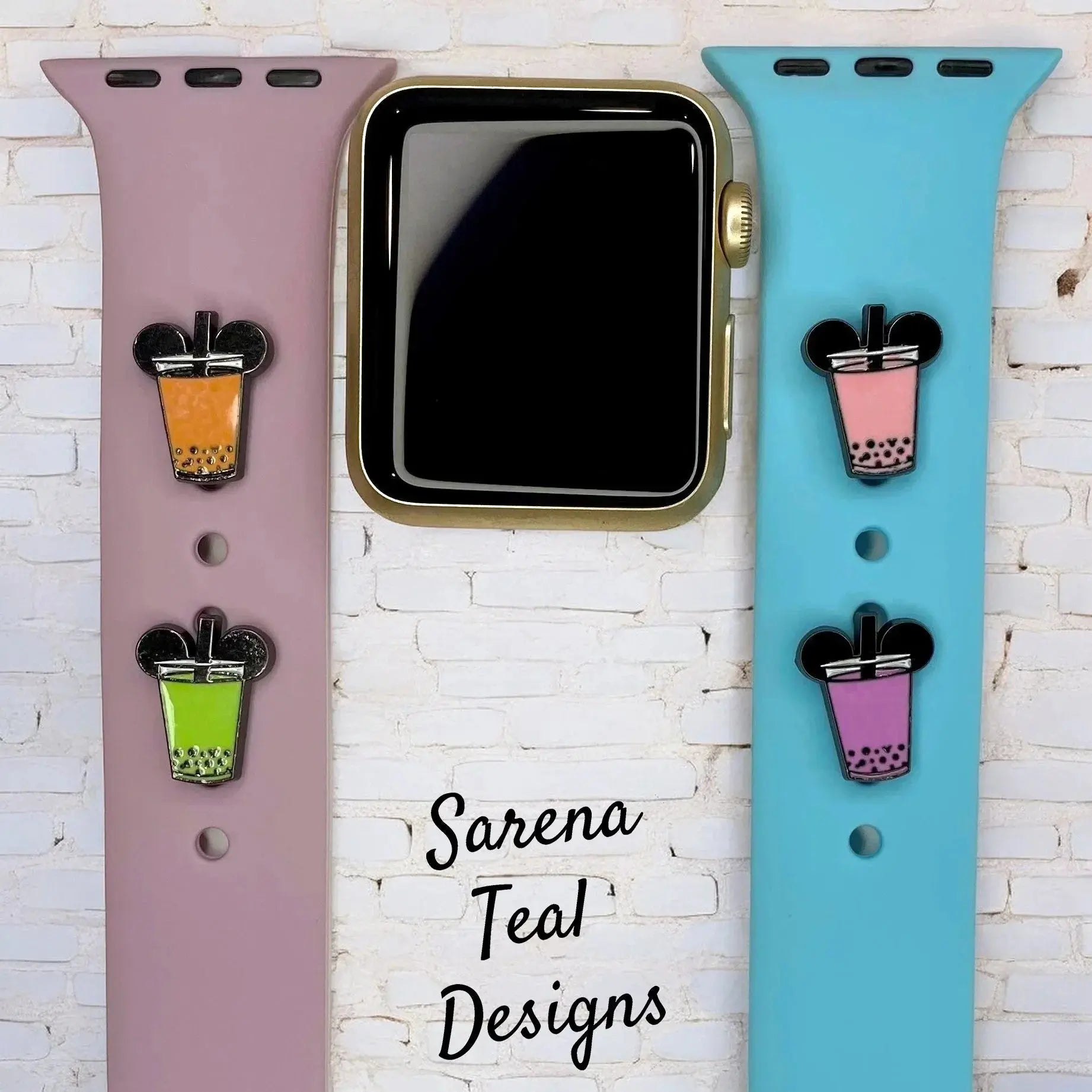 Mickey Boba Watch Band Charm - SarenaTealDesigns