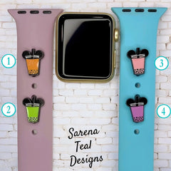 Mickey Boba Watch Band Charm - SarenaTealDesigns