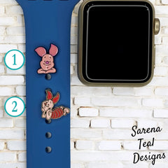 Piglet Watch Band Charm - SarenaTealDesigns