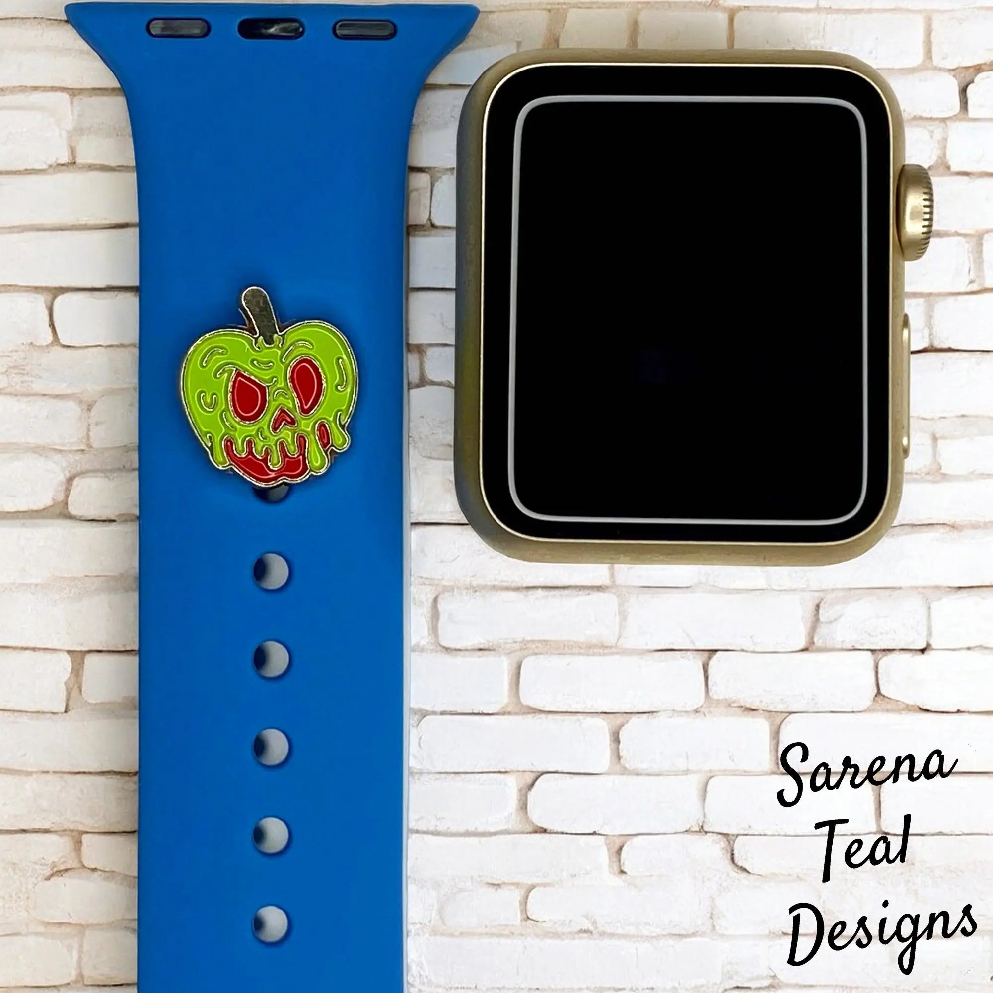 Poison Apple Watch Band Charm - SarenaTealDesigns