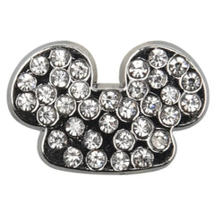 Rhinestone Mouseketeer Ears Watch Band Charm - SarenaTealDesigns