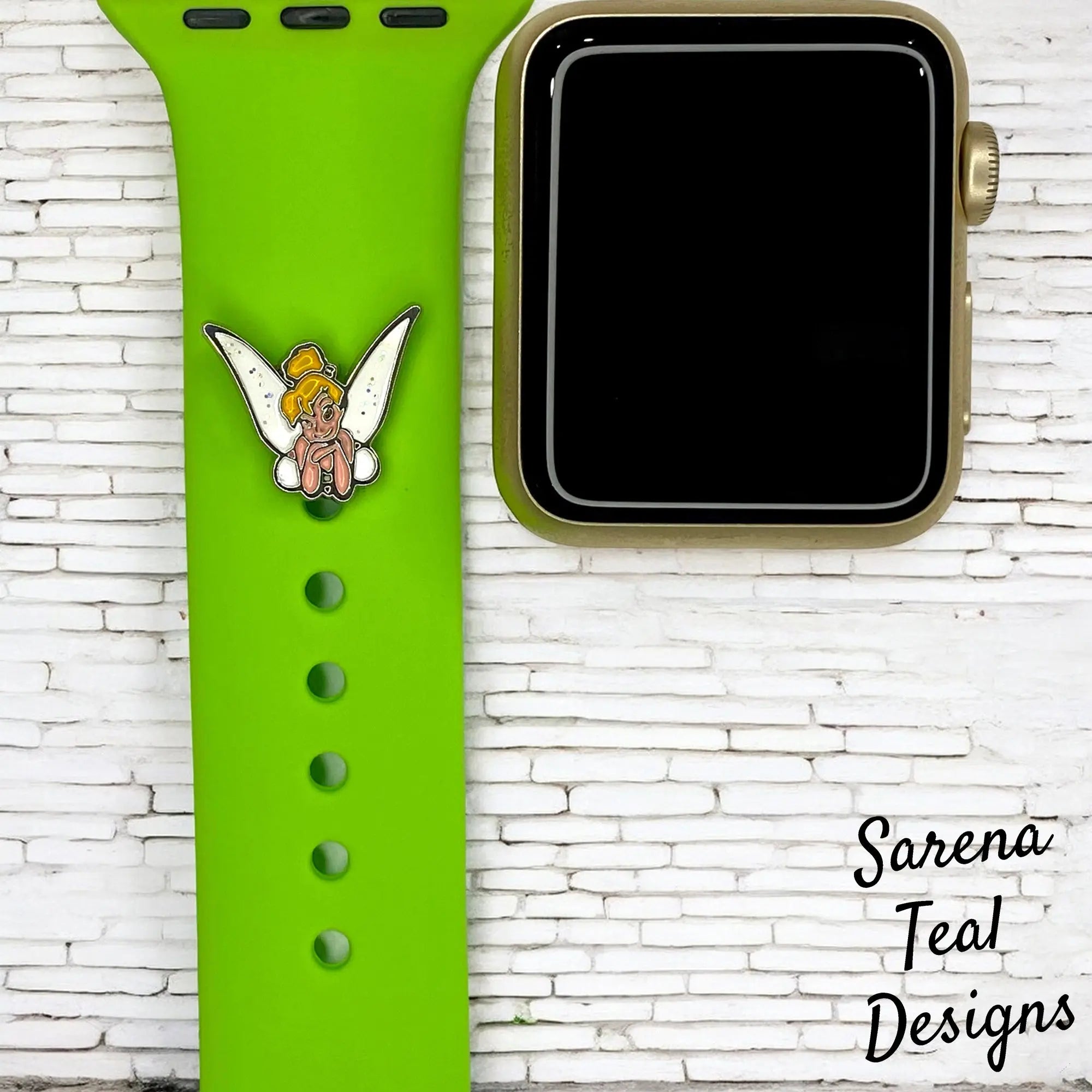 Tinker Bell Watch Band Charm - SarenaTealDesigns