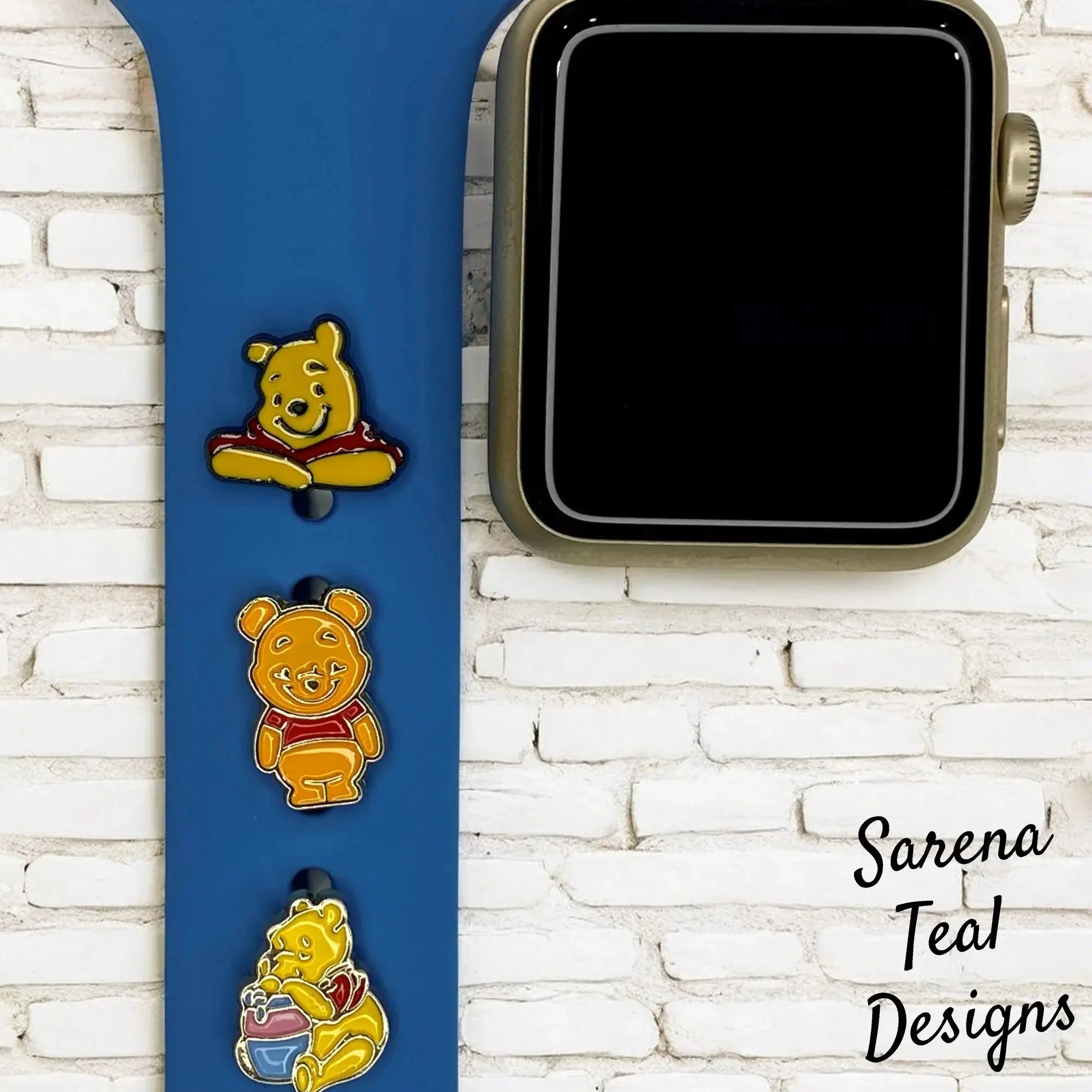 Winnie the Pooh Watch Band Charm - SarenaTealDesigns