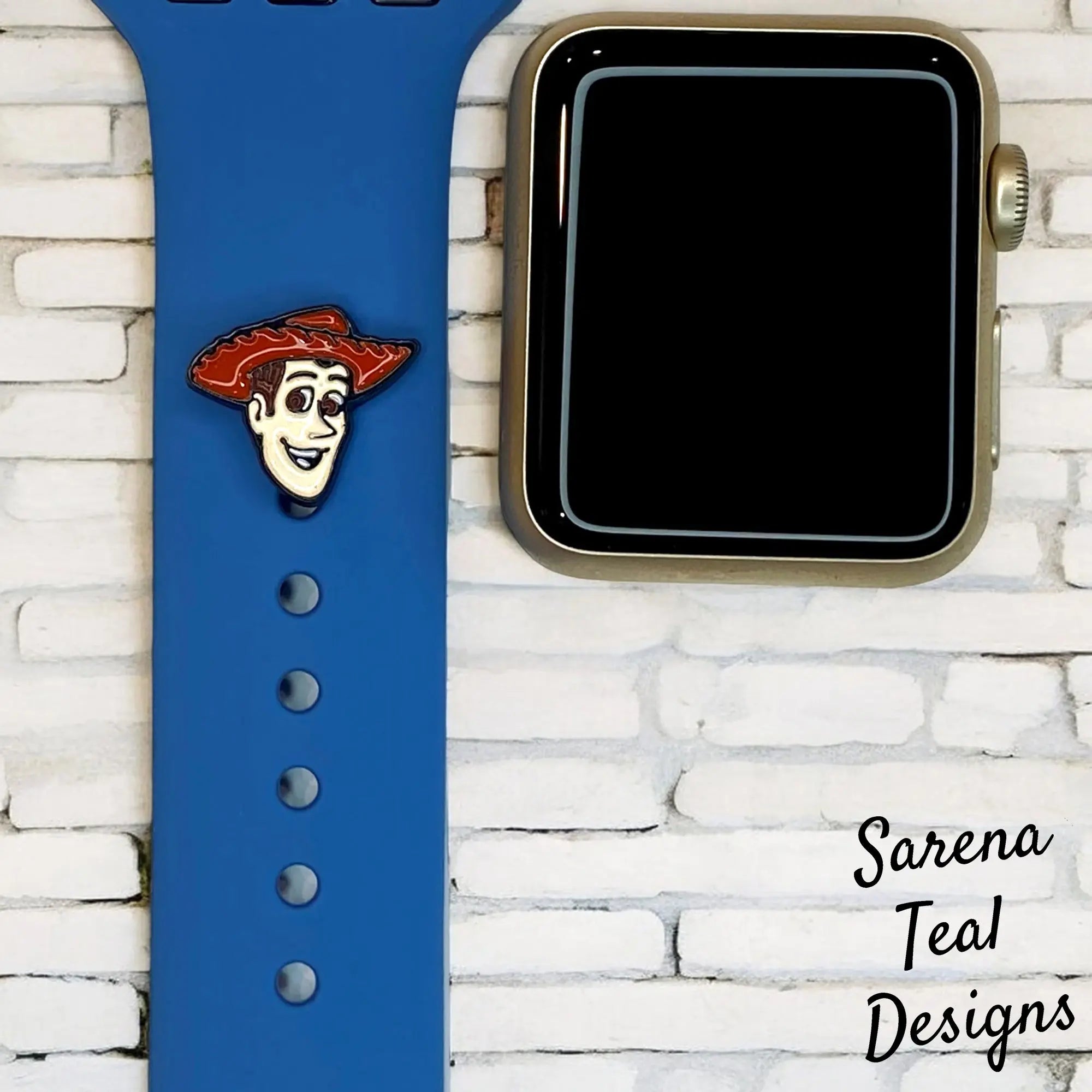 Woody Watch Band Charm - SarenaTealDesigns
