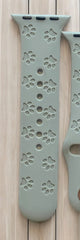 Animal Paws Engraved Watch Band - SarenaTealDesigns