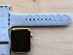 Disney Donald Duck Engraved Watch Band