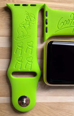 Disney Goofy Engraved Watch Band