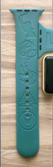 Loki Engraved Watch Band - SarenaTealDesigns