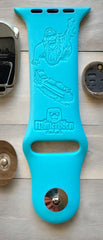 Matterhorn Engraved Watch Band - SarenaTealDesigns