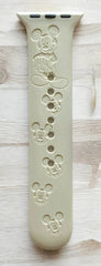Mickey Mouse Engraved Watch Band - SarenaTealDesigns