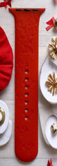 Minnie Mouse Engraved Watch Band - SarenaTealDesigns