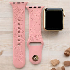Monsters Inc. Engraved Watch Band - SarenaTealDesigns