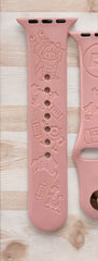 Monsters Inc. Engraved Watch Band - SarenaTealDesigns