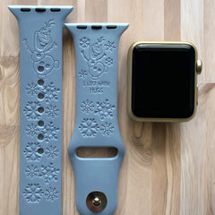 Olaf Engraved Watch Band