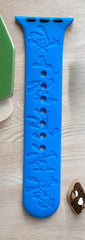Oswald The Lucky Rabbit Engraved Watch Band - SarenaTealDesigns