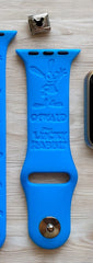 Oswald The Lucky Rabbit Engraved Watch Band - SarenaTealDesigns
