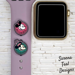 Mickey and Minnie Passholder Watch Band Charm