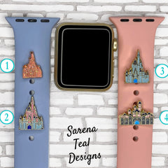 Disney Castle Watch Band Charm