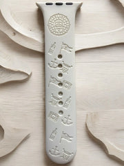 Pirates of the Caribbean Engraved Watch Band - SarenaTealDesigns