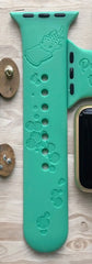 Pudge the Fish Engraved Watch Band - SarenaTealDesigns