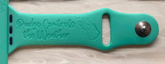 Pudge the Fish Engraved Watch Band - SarenaTealDesigns