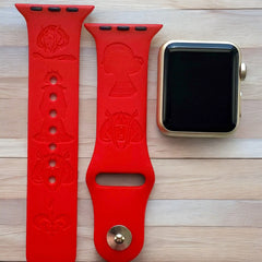 Queen Amidala 'Padme' Engraved Watch Band - SarenaTealDesigns