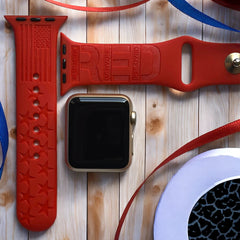 Remember Everyone Deployed Engraved Watch Band