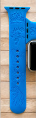 Splash Mountain Engraved Watch Band - SarenaTealDesigns