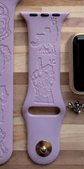 Thanos Engraved Watch Band - SarenaTealDesigns