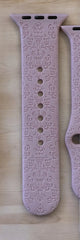 The Haunted Mansion Wallpaper Engraved Watch Band - SarenaTealDesigns