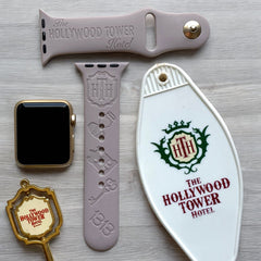 Tower of Terror Engraved Watch Band