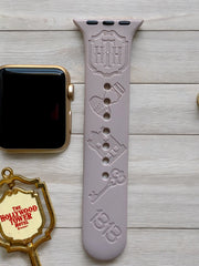 Tower of Terror Engraved Watch Band