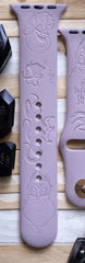 Ursula Engraved Watch Band - SarenaTealDesigns