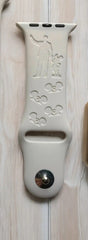 Walt / Mickey & Mouseketeer Hats Engraved Watch Band - SarenaTealDesigns
