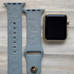 Winter Soldier Engraved Watch Band - SarenaTealDesigns