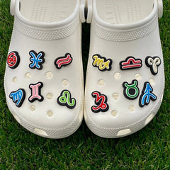 Zodiac Clog Charms | Video Game Clog Charms | Fashion Charms | Clog Accessories | Bracelet Charms | Sports Clog Charms - SarenaTealDesigns