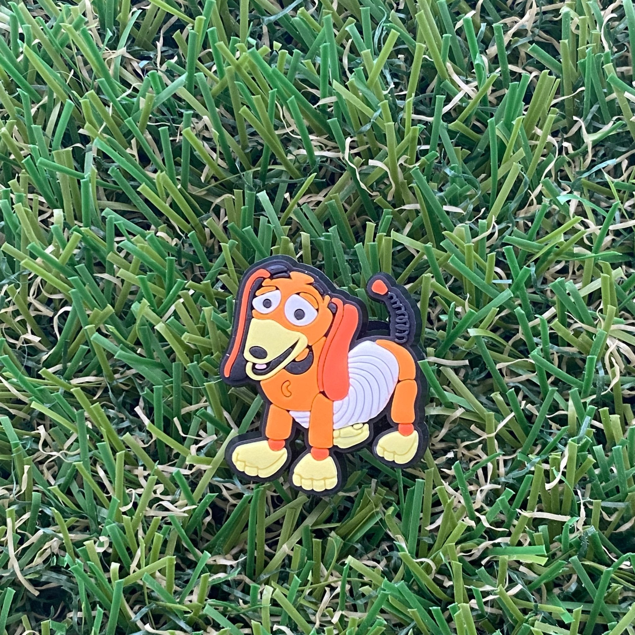 Cartoon Dog Toy Clog Charm - SarenaTealDesigns