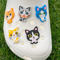 Cats Clog Charms - SarenaTealDesigns