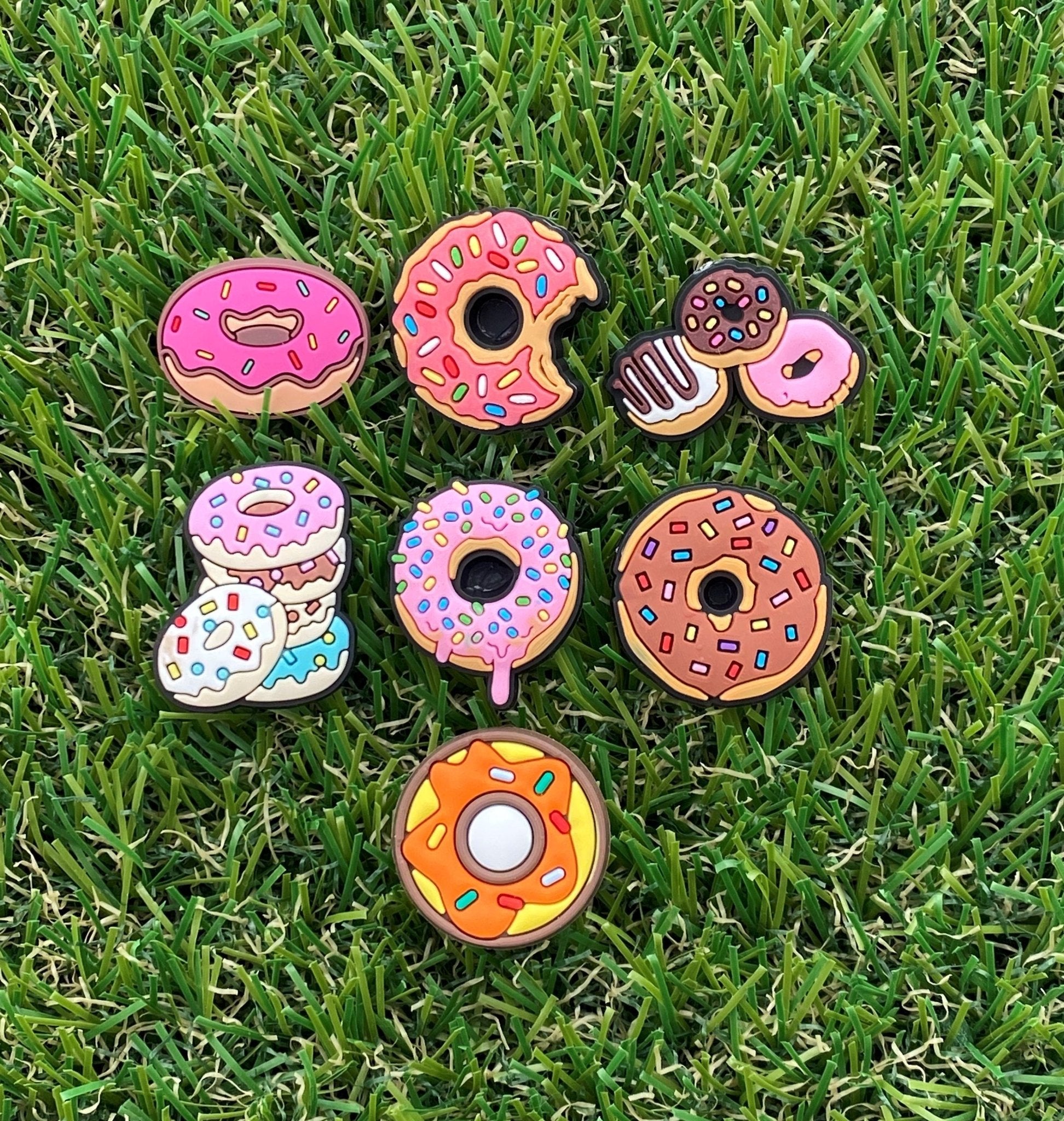 Donuts Clog Charms | Video Game Clog Charms | Fashion Charms | Clog Accessories | Bracelet Charms | Sports Clog Charms - SarenaTealDesigns