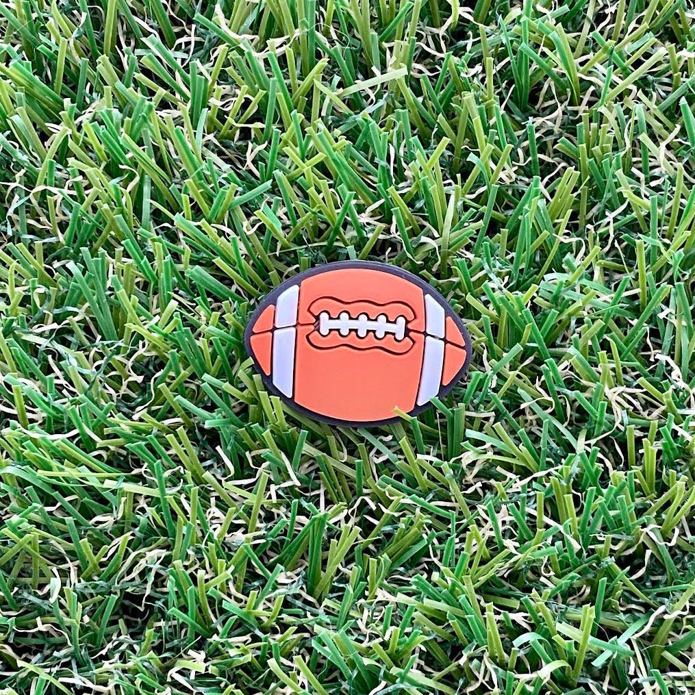 Football Clog Charm - SarenaTealDesigns