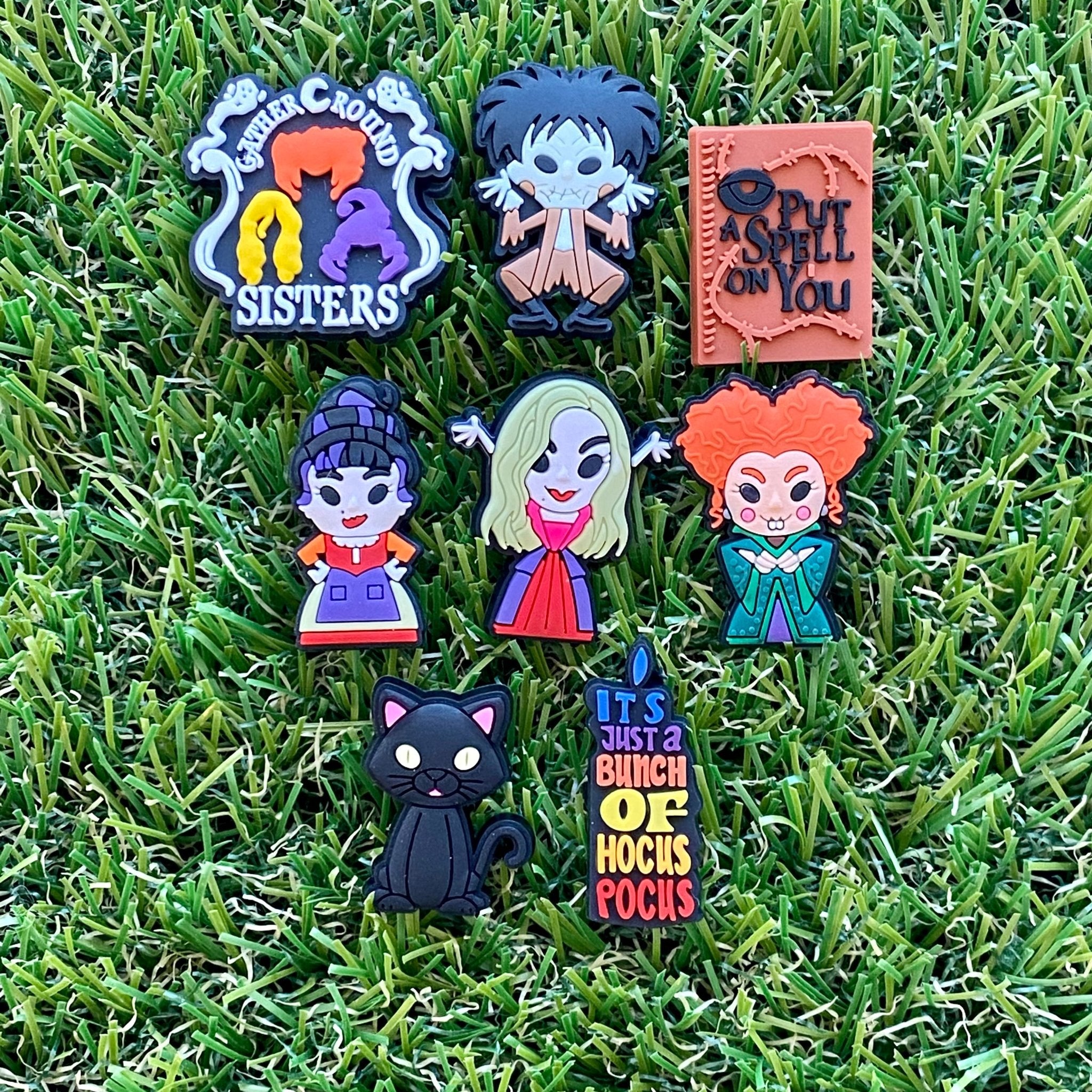 Hocus Pocus Clog Charms - SarenaTealDesigns