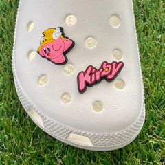 Kirby Clog Charms - SarenaTealDesigns