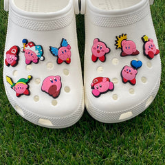 Kirby Clog Charms - SarenaTealDesigns