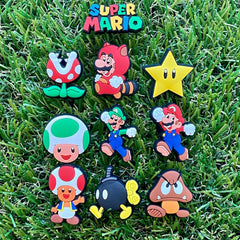 Mario Brothers Clog Charms - SarenaTealDesigns