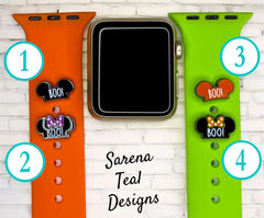 Mickey and Minnie BOO Watch Band Charm - SarenaTealDesigns