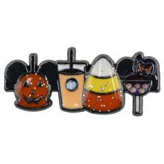 Mickey Halloween Snacks Watch Band Slider Charm - SarenaTealDesigns