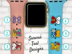 Minnie Bow - Princesses Watch Band Charm - SarenaTealDesigns